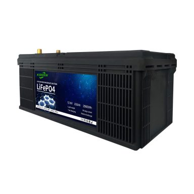 Batería  LiFePO4 con conexiones en ambos extremos.